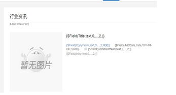 管理員進來看看,標簽都不解析 領先建站cms提供服務商 我們專注于cms建站產品的研發